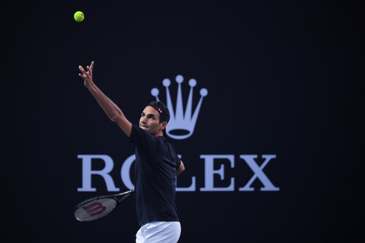 Roger Federer (Foto Antoine Couvercelle / Panoramic / Insidefoto)