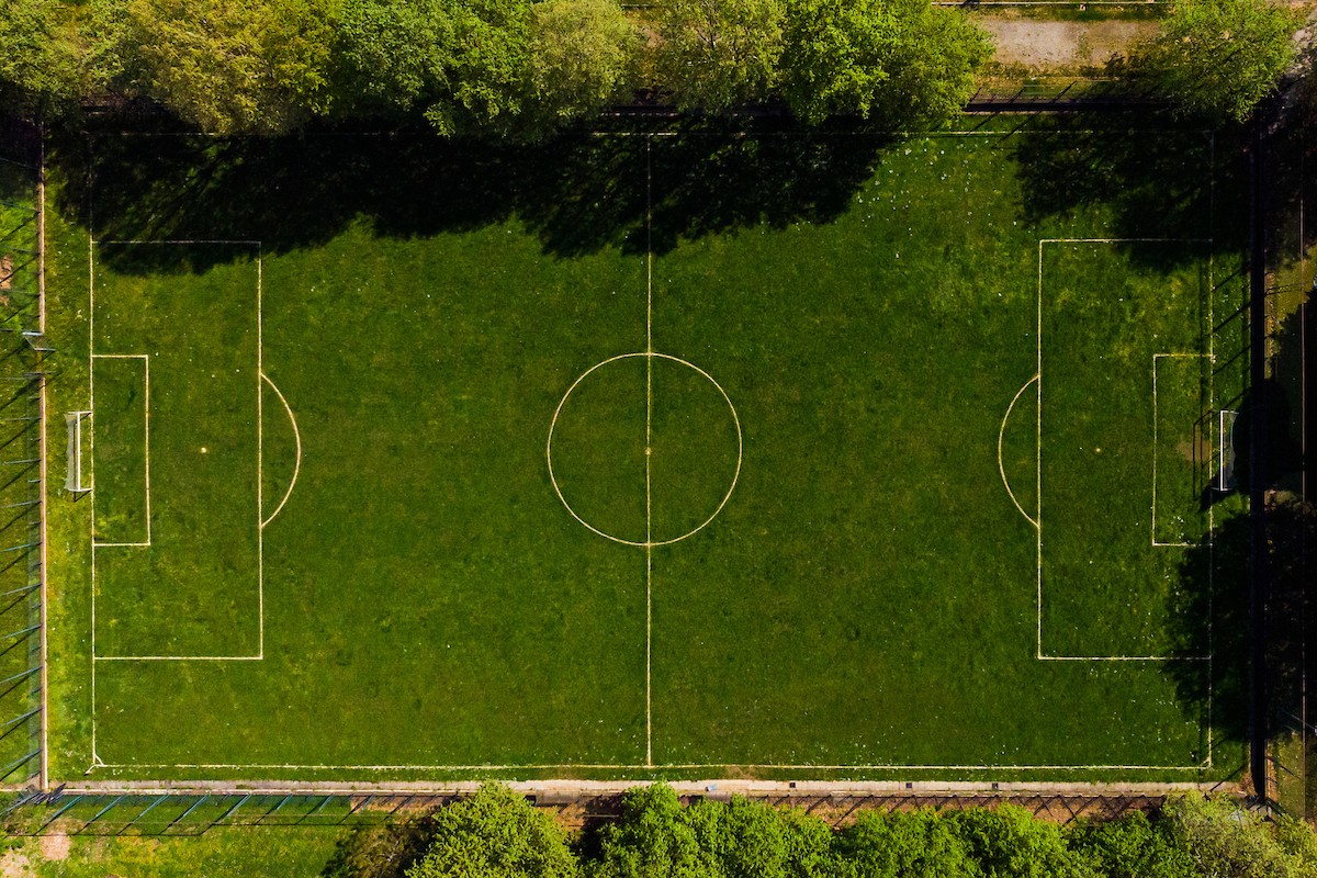 Campo di calcio amatoriale (Foto Federico Tardito / Insidefoto)