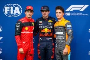 Leclerc, Verstappen, Norris
