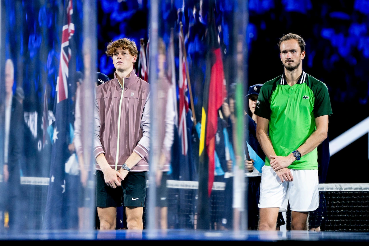 Jannik Sinner e Daniil Medvedev, Australian Open 2024