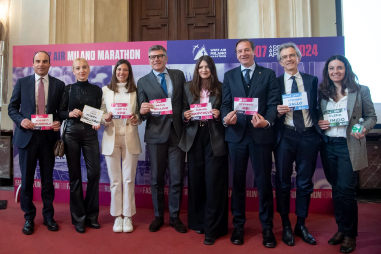 Presentazione Milano Marathon 2024, Palazzo Marino