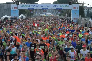 Rome Marathon 2018, partenza