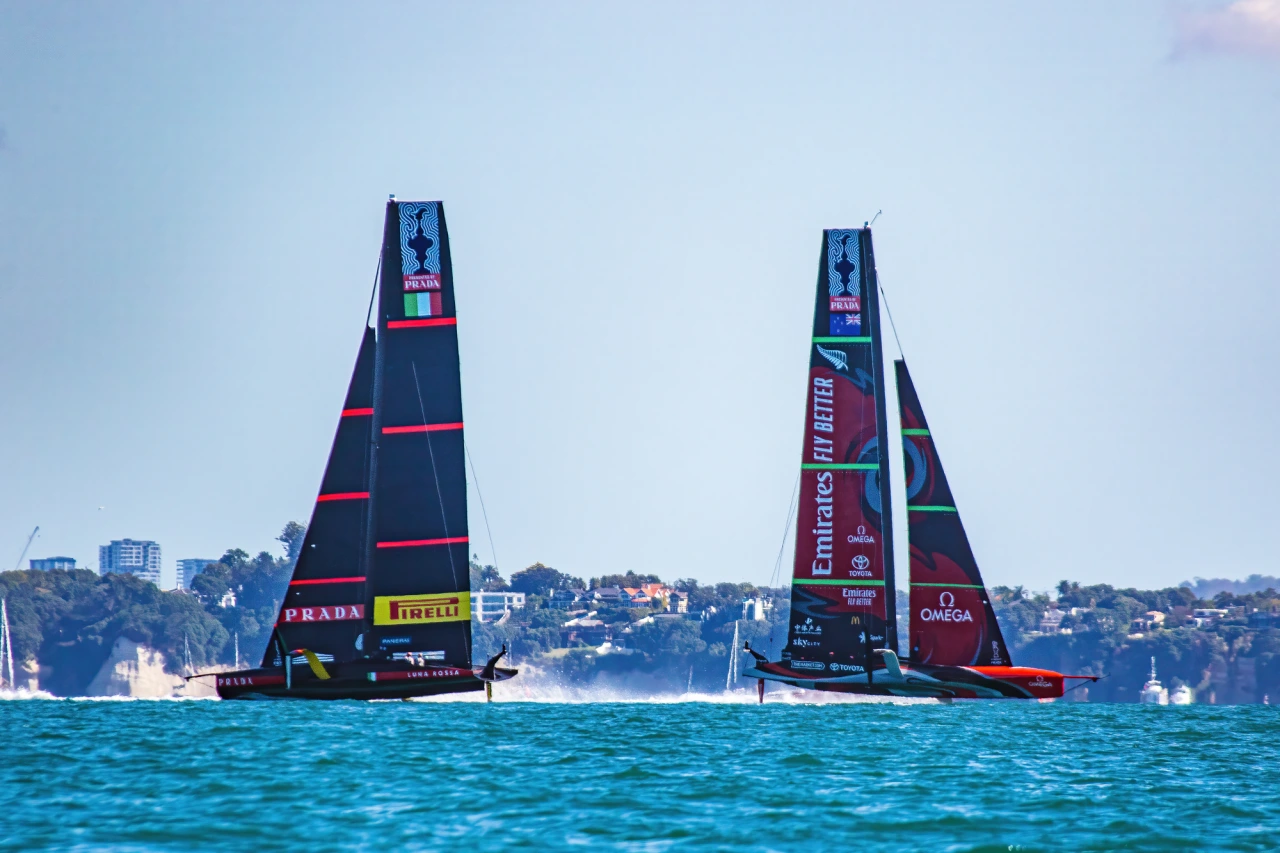 Luna Rossa e New Zealand, America's Cup 2021