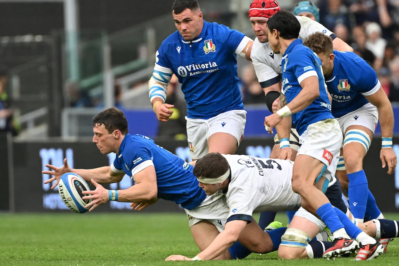 Italia All blacks spettatori